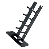 Vitrine transparente : le présentoir à couteaux en acrylique noir offre une visibilité optimale, permettant d'identifier facilement chaque couteau et transformant votre collection en un présentoir professionnel