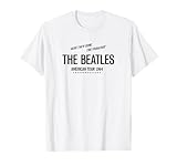 Con licencia oficial de The Beatles. Nuestra ropa gráfica de los Beatles está disponible en tallas para hombres, mujeres y niños pequeños y jóvenes. Perfecto para uso casual, nuestro diseño de los Beatles cuenta con las fechas del American Tour de 1964 junto con fechas y ciudades.