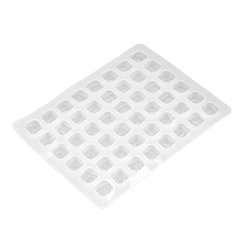 Molde de silicone para bolo, molde de chocolate, seguro, multifuncional, 3 peças, 48 furos, fácil de