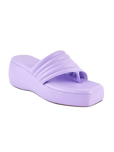 Image of TRYME Platform Heels Sandals Light Weight Comfortable & Trendy Wedges Heels for Girls & Women