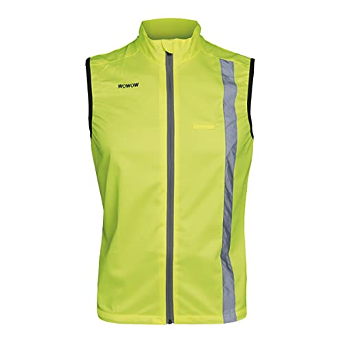 WOWOW Gilet réfléchissant running 10K Runner - Jaune