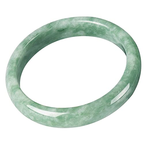 Bracelet en jade vert naturel de qualité A avec certificat et écrin
