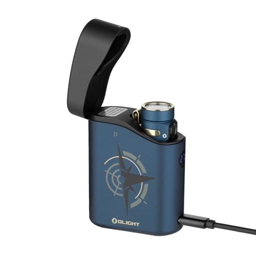 Image of OLIGHT Baton4 Premium Edition EDC Flashlights 1300 Lumens with Type-C Charging Box, Powered by Rechargeable Battery, Small Bright Light IPX8 Waterproof for Emergencies, Outdoors (Guidance)