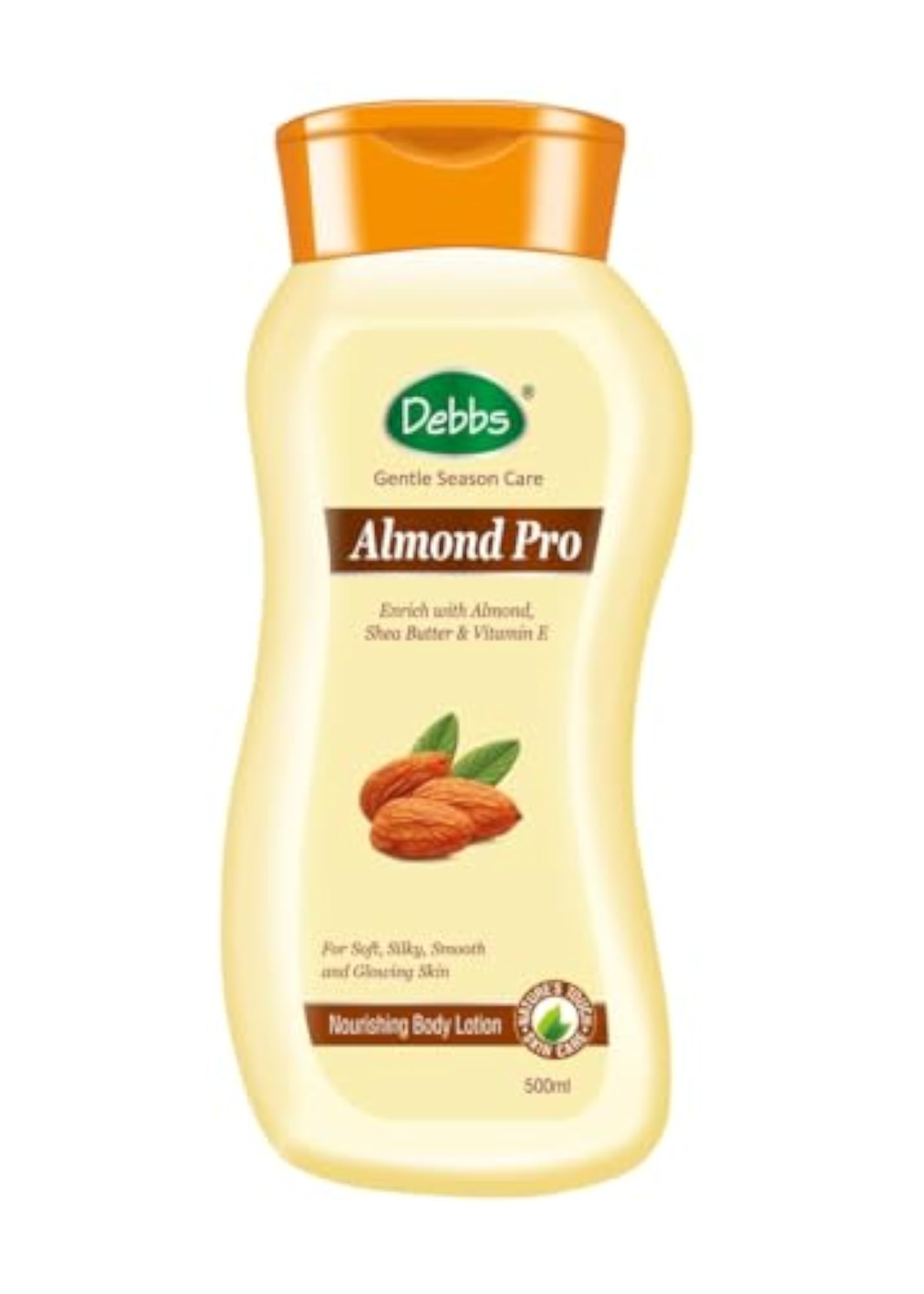 Debbs' BODY LOTION | NO PUMP 500ml (Almond)