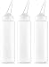 Applicator Bottle with Angled Tip 8.5 ounce (Pack of 3)