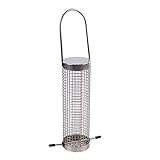 Wildvogelkäfig-Futterstation für den Außenbereich, hängende Gartenhäfen, Samen...