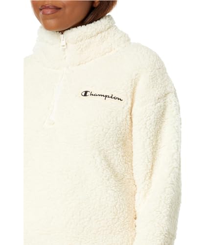 Champion Women's Cozy High Pile Quarter Zip Pullover3