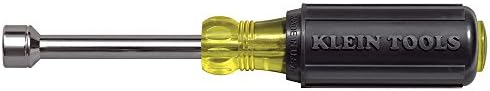 Klein Tools 630-11MM 11 mm Nut Driver with 3-Inch Hollow Shaft and Cushion Grip Handle