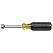 Klein Tools 630-11MM 11 mm Nut Driver with 3-Inch Hollow Shaft and Cushion Grip Handle