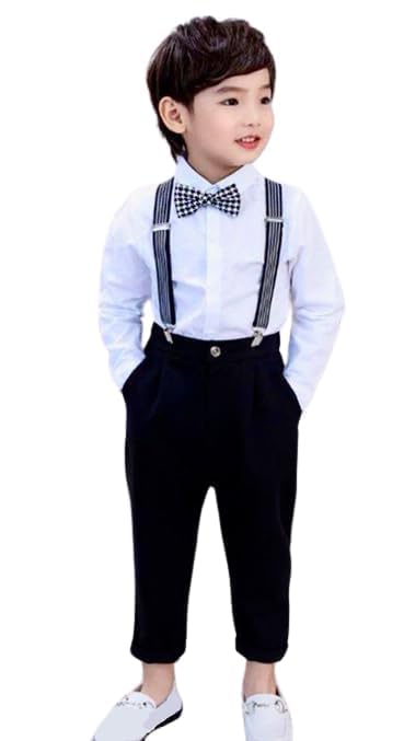 Zikigo Exclusive Baby Boy & Baby Girls Slub Soft Cotton Full Sleeves Shirt and Pant & Suspender Dungaree Set - Review, Price and Buying Guide