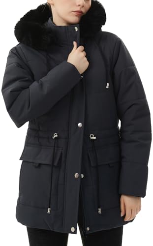 MOERDENG Women's Warm Winter Puffer Coat Thicken Fleece Lined Down Jacket - image 4