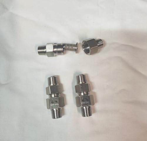 Generic 1/4 NPT Male to Male Inline Filter (304 Stainless ...