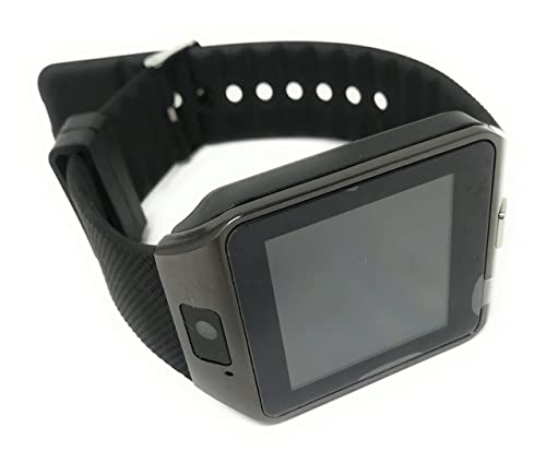 LeoFla Smartwatch Bluetooth Sim Card Micro SD Montre téléphone Portable Smartphone, Variable,...