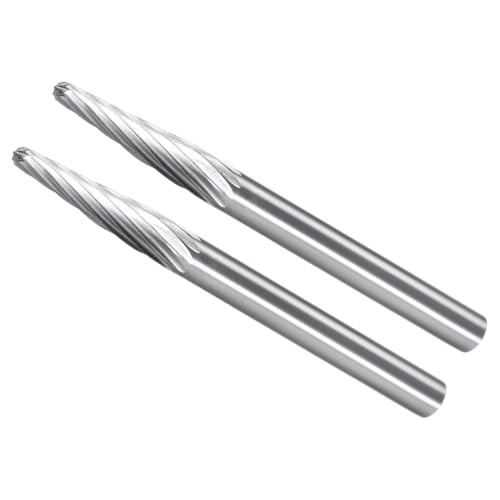 Fresas rotativas de carburo de tungsteno, 2 piezas miniatura 1