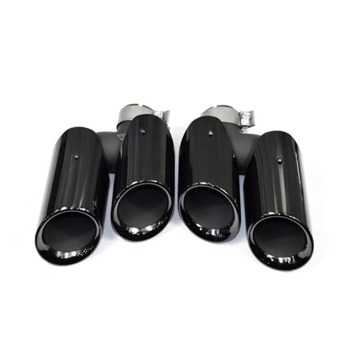 Boquilla de tubo de escape de acero inoxidable cuádruple para Macan 2.0T