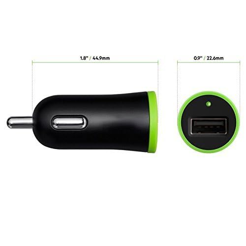 Image of WeFly 2.4 AMP Single Port Universal Car Charger - Black