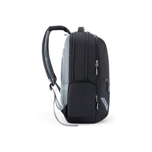 Image of American Tourister Brett 4.0 | 32.5 Ltrs | 3 Compartments | Bottle Pocket | Ergonomic Padded Back Panel & Shoulder Straps | Laptop Backpack | 1 Year International Warranty | Black