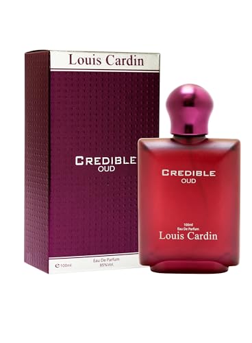 Louis Cardin Credible Oud - Seductive Oud Perfume for Men - Oud Cologne For Men - Oud for Glory