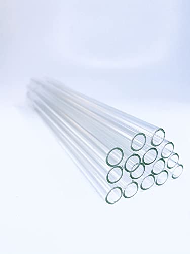8 Inch Long 10 Piece Premium Glass Tubes Od 12 Mm Thickness 2 Mm Tubing Borosilicate Blowing Tubes #TOP5