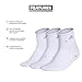 Cushioned Quarter Socks (3-Pair) over the ankle fit with arch compression