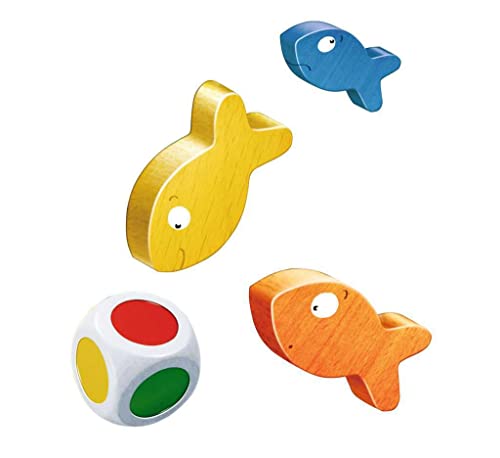 Ravensburger 23334 - Tempo, kleine Fische, Mitbringspiel für 1-6 Spieler, Kinderspiel ab 3 Jahren, kompaktes Format, Reisespiel, Brettspiel - Geburtstagsgeschenke