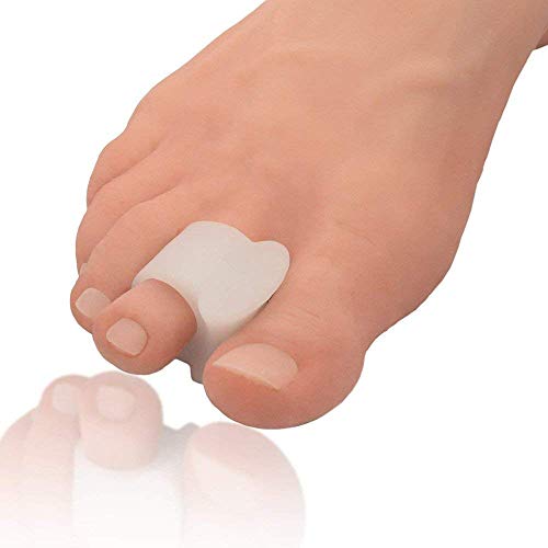 Original Toe Spacers - 10 Pairs - Temporary Corrector - Soft Gel Splint Toe Separators - Fast Relief - Women & Men