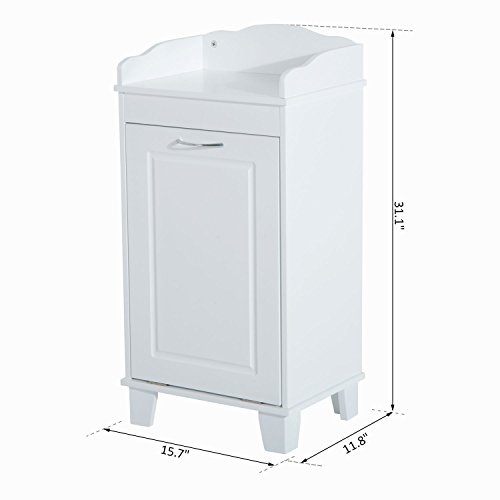 HomCom Modern Country Laundry Hamper - Image 7