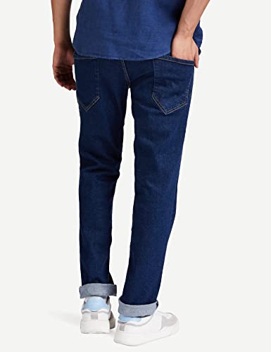 Image of Amazon Brand - Symbol Men Cotton Rich Stretchable Jeans | Casual Denim Relaxed Fit