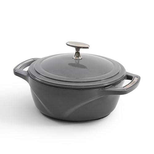 Lodge USA Enamel Dutch Oven 7.5 qt., Moonstruck