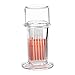 Wheaton Science Products 276840 Soda-Lime Glass 5 Slide Staining Jar with Tall Lid