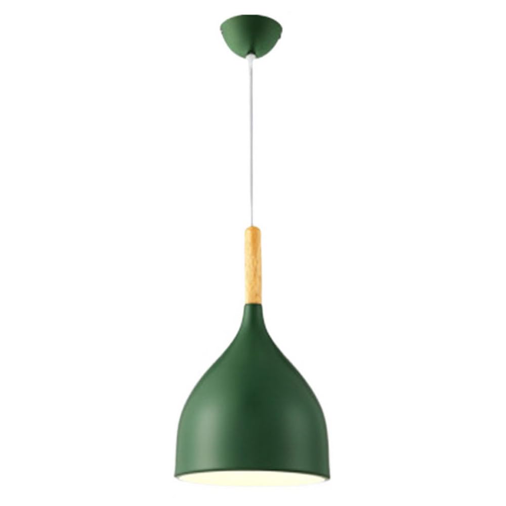 Lustre scandinave lumières pendues créatives simples aluminium mat