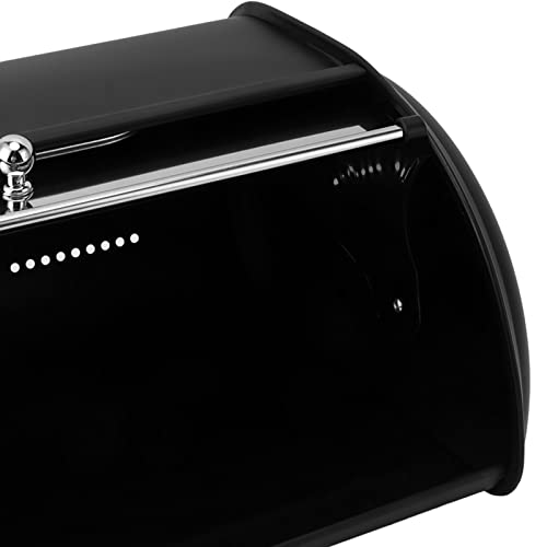 Caja de pan con tapa enrollable y contenedores de almacenamiento de cocina 5