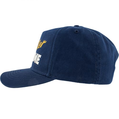 Gorra Trucker de algodón azul con bordado miniatura 3