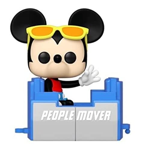 Funko Pop! Disney: Walt Disney World 50th - Mickey Mouse on The People Mover, Multicolor, 4.20-inch Vinyl Figure