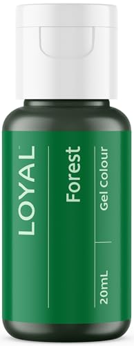 Image of Loyal Gel Food Coloring | Vibrant Color for Buttercream, Fondant, Royal Icing, Gum Paste, Marzipan and Cake Batter | Gel-Based Concentrated Food Dye - 20ml Forest