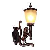 Service de qualité : Avant et après l'achat de votre applique murale de terrasse, nous vous offrons un service client professionnel. Pour toute question concernant nos appliques murales d'extérieur, n'hésitez pas à nous laisser un message par e-mail ; nous vous répondrons avec sincérité !