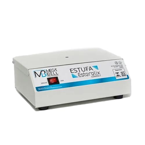 Estufa Esterelix Compact Mega Bell - Esterilização de Alicates e Ferramentas de Beleza - Aço Inox -