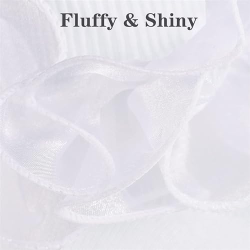 BILIKEYU Girls Flowers Frilly Ruffle Crew Socks 3 Pairs Cotton Baby/Little/Big Girl Ankle Dress Socks for Kids4