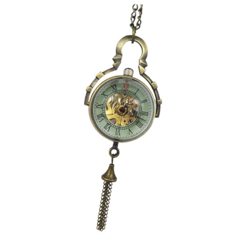 Montre mécanique vintage collier décoratif unique au style ancien Ipetboom