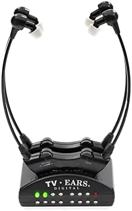 TV · EARS 5.0 Dual Digital Wireless Headset System for Watching, Includes 2 Headsets & RF Transmitter Compatible with Most TV Brands, Ideal for Seniors & with Hearing Difficulties - Image 4