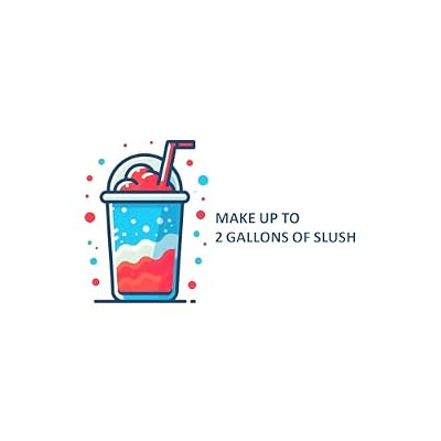 Blue Raspberry Slushy Syrup Mix | 64oz | Makes 2 Gallons of Slush | Ralph's Slushie Mix