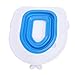 SASKATE Cat Toilet Training Kit Cat Litter Toilet Trainer Adjustable Steps System with Non Slip Silicone Base for Easy Cleaning and Storage