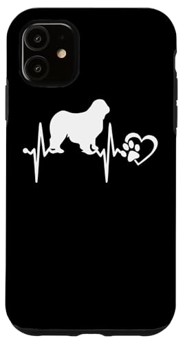 Coque pour iPhone 11 Clumber Spaniel Dog Heartbeat Paw Love Funny Puppy Lover Coque pour iPhone 11 Clumber Spaniel Dog Heartbeat Paw Love Funny Puppy Lover