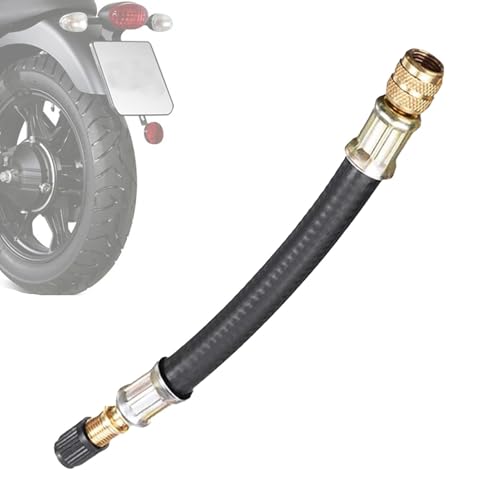 Rallonge De Valve Pour Pneu - Tube Flexible étanche En Laiton, 30 Cm, Pour Gonflage Facile Voiture, Remorque, Vélo