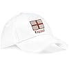 Purple Print House Embroidered St Georges Cross Cap Unisex Baseball Hat Rugby Country English Travel Patriot Football Supporter, One Size, Black/Red #1