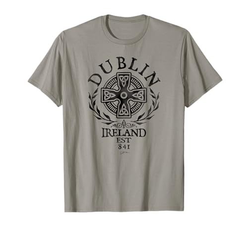 JCombs: Dublin, Ireland, with Celtic Cross T-Shirt