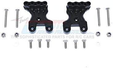 GPM For Tamiya Merc-Benz G500 CC-02 (#58675) Aluminum Front Shock Mount - 2Pc Set Black