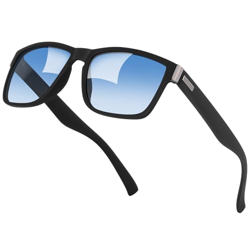 Perkanion Sonnenbrille Herren Polarisiert Sonnen Brille für Männer mit UV400 Sunglasses Men Polarisationsbrille Angeln Polar View Polbrille Autofahren