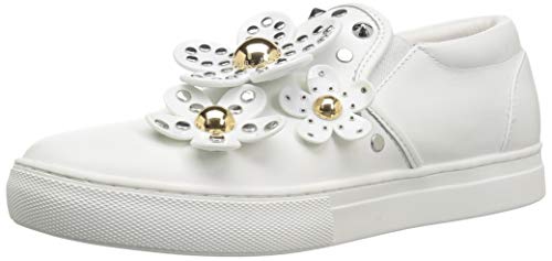 Marc Jacobs Women's Daisy Studded Slip ON Sneaker, White, 37 M EU