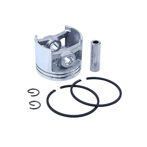 Piston 46mm avec segments pour tronçonneuse 028 repère OEM 11180302003 - 5